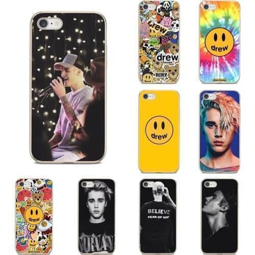 For Huawei Honor 4C 5C 6C 7 8 9 10 7A 7C RU 5.45 5.77 9X Pro 10i Lite Soft Transparent Shell Covers Justin Bieber Drew