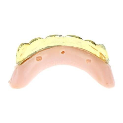 New Funny Horror False Teeth Zombie Tooth Novelty Gag toy Denture Costume Halloween for party