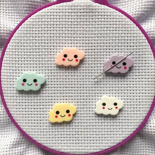 Cloud Needle minder to keep track of your needle Cross Stitch Accessories
