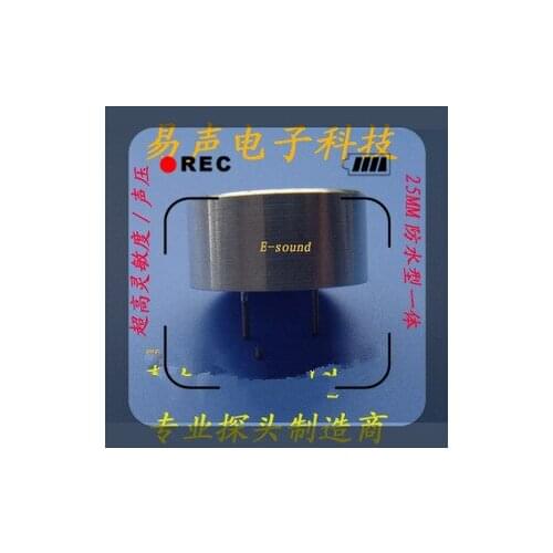 Genuine 25MM ultrasonic sensor waterproof ultrasonic probe body / split 40KHz high output