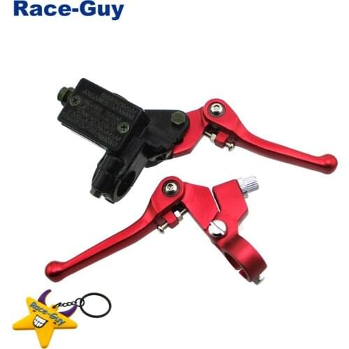 Front Hydraulic Brake Master Cylinder Clutch Lever For Chinese Pit Dirt Bikes Motorcycle