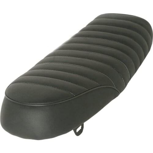 Flat Vintage Cafe Racer Seat Retro Saddle For Honda CB125S CB550 CL350 450