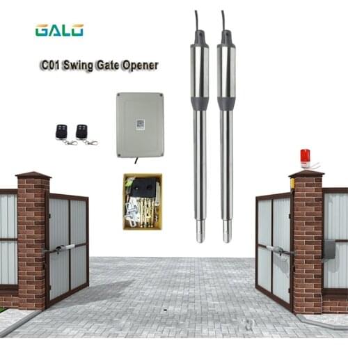 Actuator Automation swing gate opener motor kit added Antifreeze oil work cold weather