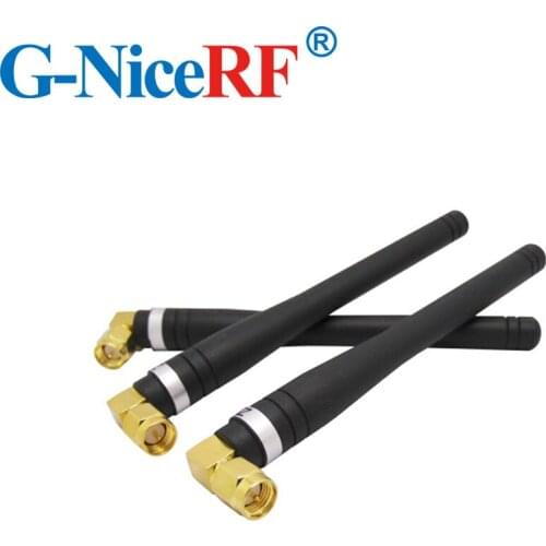 4pcs/lot SW915-WT100 915MHz Gain 3.0 dBi Rubber Antenna with Male SMA head for wireless module