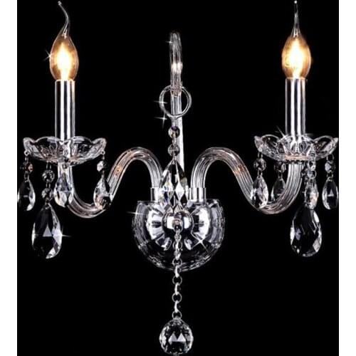 Luxury Wall Sconce Lighting European-style wall lights lamp bedside lamp crystal lamp Wall sconce bedroom stairs living MJ1114