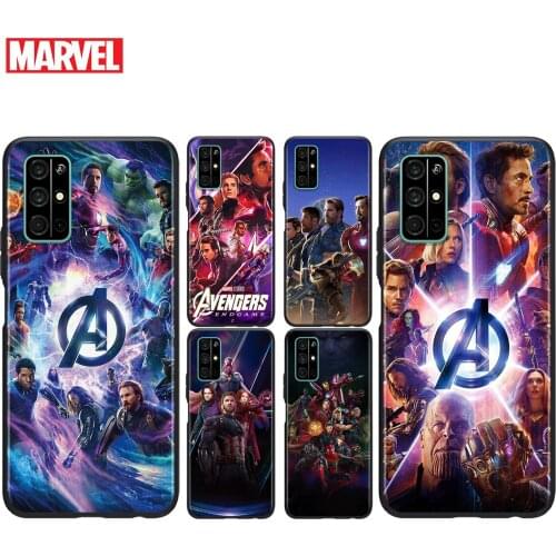Silicone Cover Marvel Avengers Heroes For Honor V30 View 20 V20 30i 30S 30 20S 20E 20i 20 Lite Pro Plus Phone Case