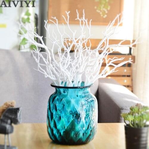 Dark witch tree forked artificial flower antlers dry branch decoration home wedding decoration fllower