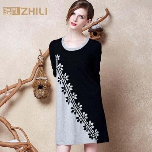 Womens Fashion Basic Sweater Plus Size Long Cashmere Sweater Slim O-neck Solid Pullovers 2017 New Arrive Autumn And Winter