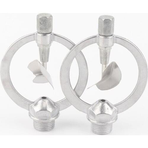 1-10pcs 1/2" Male Thread Metal Sprinkler 360 Degree Automatic Rotation Sprinkler Agricultural Lawn Irrigation Sprayer