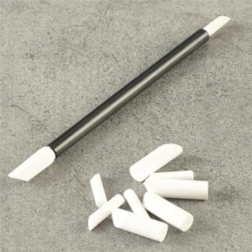 1 set Replaceable Model Non-marking Wiping Pen Seepage Line Pen Stick for Model Assembling Tool