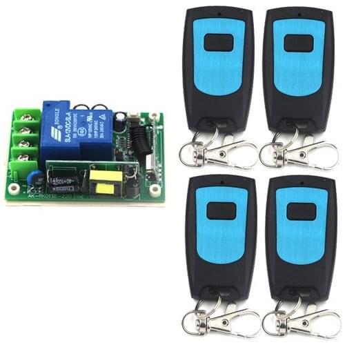Free shipping big board 30A wireless remote control AC 85v-250v 1CH RF Wireless Remote Control Switch system SKU: 5304