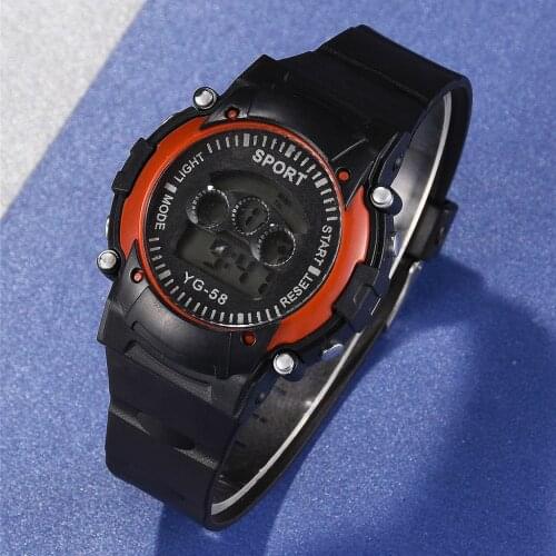 Kids watches Sports Electronic Waterproof Watch Children Student Kids Luminous Alarm Date Watch Gift relogio infantil A77