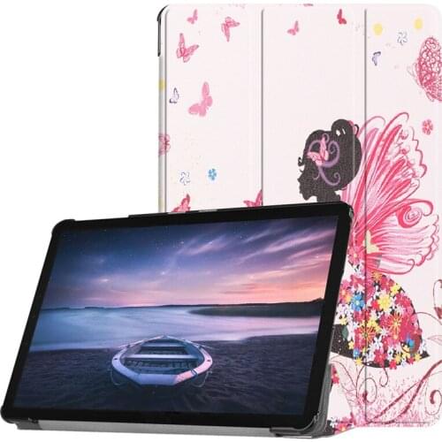 For Samsung Galaxy Tab A/A2 8.0 10.5 T387 T590/T595 2018 Case Slim Stand PU Leather Smart Cover For Galaxy Tab S4 10.5 T830 T835