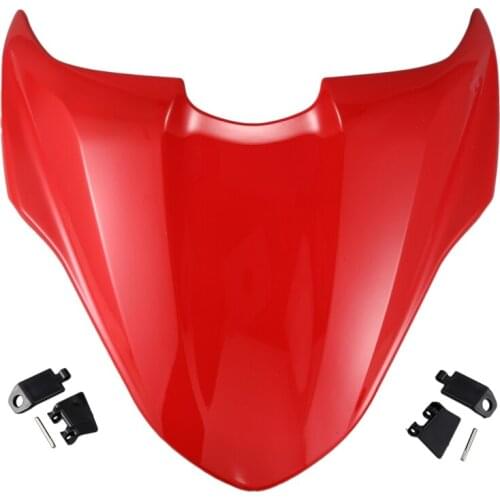 Motorcycle Rear Passenger Pillion Seat Cover Hard Seat Cowl Hump for Ducati Monster 821 2014 2015 2016 2017