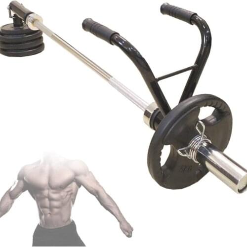 Fitness Double Handle Landmine T-Bar Core Deadlift Squat V-Bar Gym Back Arm Muscles Workout Rowing Grip For 50/25mm Rod