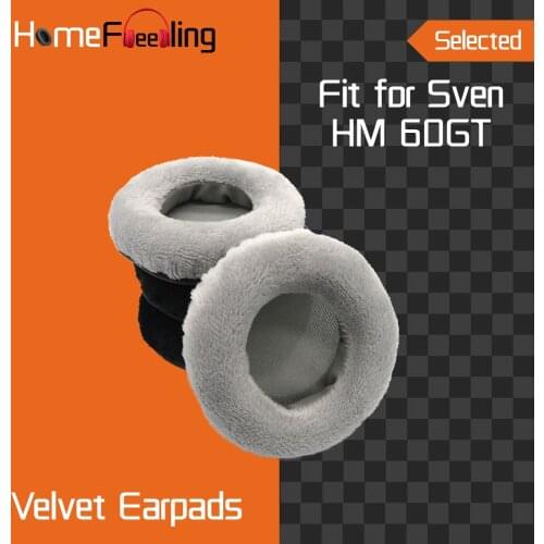 Homefeeling Earpads for Sven HM 60GT Headphones Earpad Cushions Covers Velvet Ear Pad Replacement