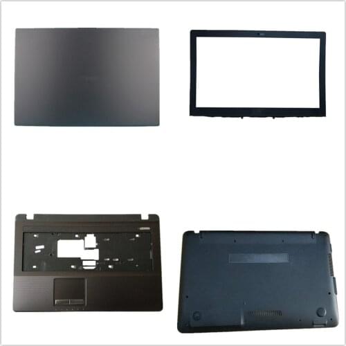 Laptop Keyboard LCD Top Back Cover Upper Case Shell Bottom Case For ASUS B1000 B1A Black
