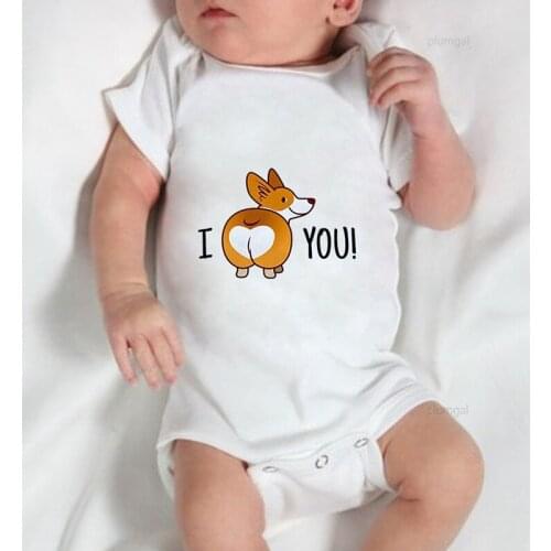 Children Clothes Winter Jumpsuit Kids Baby Girl Winter Clothes Dog Printing Love You Cotton Romper for Toddler Baby Things Boy