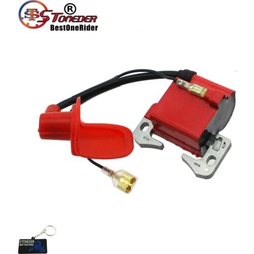STONEDER Red Racing Ignition Coil For 2 Stroke 47cc 49cc Engine Mini Moto Quad ATV Pocket Dirt Bike Minimoto