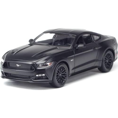 Maisto 1:18 2015 Ford Mustang Sports Car Static Simulation Die Cast Vehicles Collectible Model Car Toys
