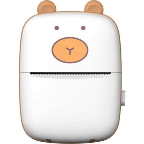 Mini Thermal Printer Childrens Wrong Questions Bluetooth Printer is Suitable for Printing Wrong Question List Pictures