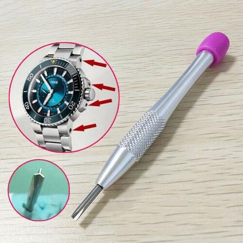 Stainless Steel 1.6/2.0MM Y Type Triwing Screwdriver For Oris Divers Watch Repairing Tools Watchmaker Fixing Maintainance Device
