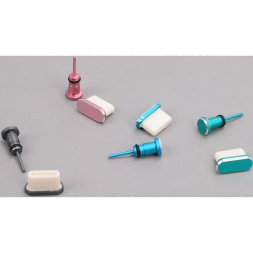 Type C Phone Charging Port 3.5mm Earphone Jack Sim Card USB C Dust Plug