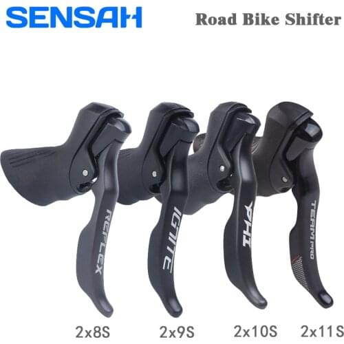 Mountain Road Bike Gear Lever 2x 8/9/10/11 Speed Brake Lever Bicycle Accessories Modified Bicycle Accessories SENSAH