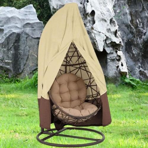 Scentless Premium Outdoor Swing Chair Cover Oxford Cloth Hanging Swing Cover Weather-Resistant for Patio