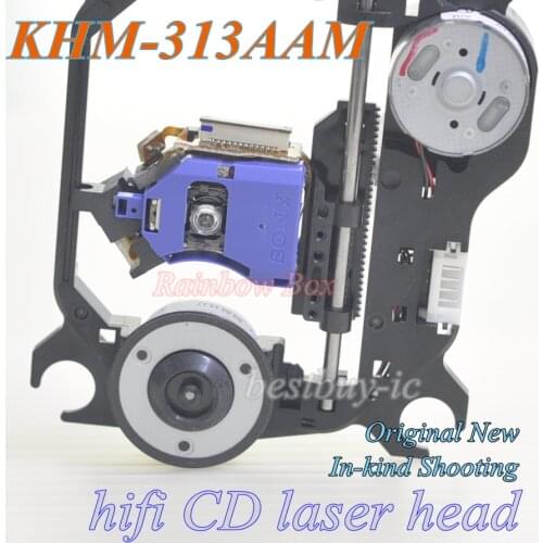 2pieces/ lot New KHM-313AAM KHM313AAM KHM-313AAD KHS-313A KHM313 Radio DVD Player Laser Lens Head Optical Pick-ups Bloc Optique