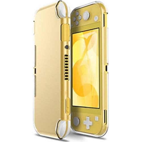 2021 Anti-fall Transparent Soft TPU Game Console Protective Cover Protector Case for Switch Lite Controller