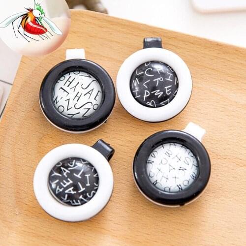 8Pcs Summer Baby Adults Bug Pest Repellent Button Clip Outdoor Anti Mosquito Buckle Outdoor Camping Tools