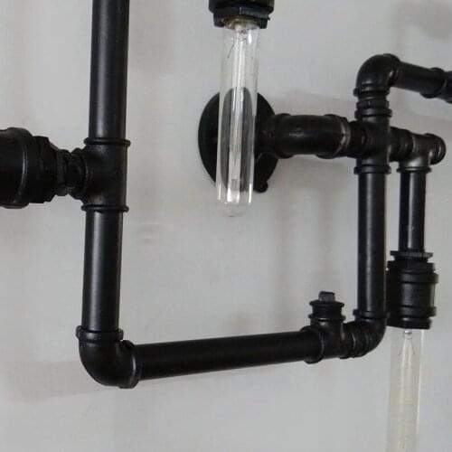 American Loft Wall Lamp ASCELINA Long Swing Arm Wall Lamps Adjustable Metal Led Wall Light home lighting for Bedroom/Restaurant