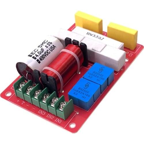 Speaker Frequency Divider 100w Pure Tweeter Crossover Filter Multi-band Adjustable Crossover