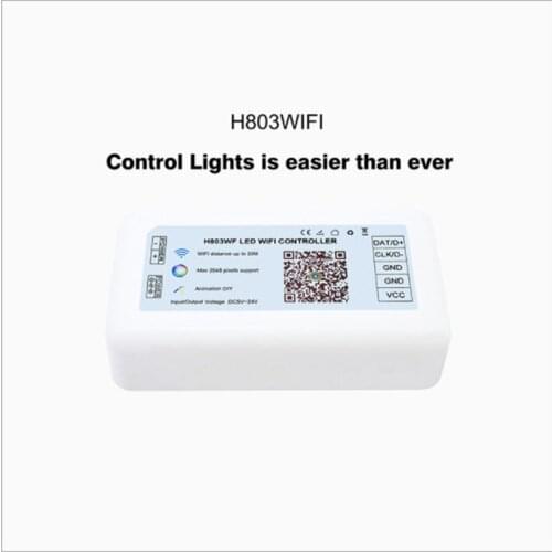H803wifi controller, magic color WiFi controller, led magic color WiFi controller