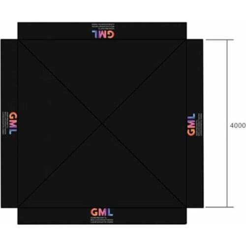 4m x 4m Roof Top with Printing and Free Shipping