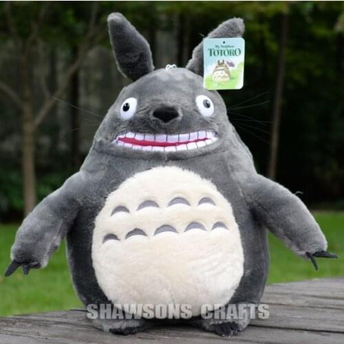 MY NEIGHBOR TOTORO PLUSH STUFFED TOY 14" TOTORO SOFT DOLL CAT