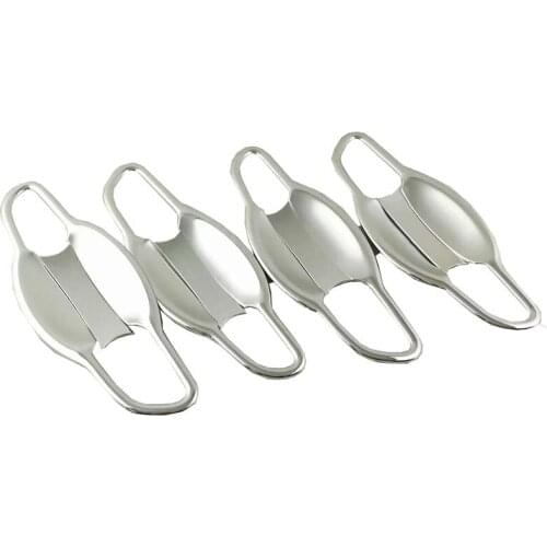 For 2018 2019 2020 Hyundai Accent Solaris Door Handle Bowl Cover Outer Door Bowl Trim Side Door Bowl Protector ABS Car Accessory