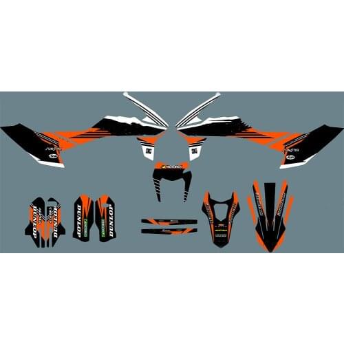 For 3M SMC/SMCR 690 2019-2020 Motorcycle TEAM Graphics DECALS STICKERS kits For KTM SMCR 690 SMC 690 2020 2019 For KTM 690 SMC-R