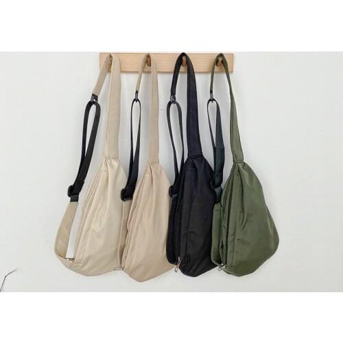Nylon Small Women Chest Bags Casual Female Chest Pack Ladies Crossbody Phone Bag Youth Bag Korean Nylon Chest Bag Whole Sale