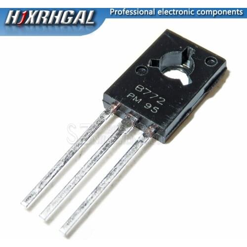 1PCS/LOT B772 2SB772 TO126 3A / 40V PNP TO-126 low transistors