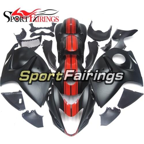 Fairings For Suzuki GSXR 1300 Hayabusa 08 09 10 11 12 13 14 2008 2014 Plastics ABS Motorcycle Fairing Kits Bodywork Black Red