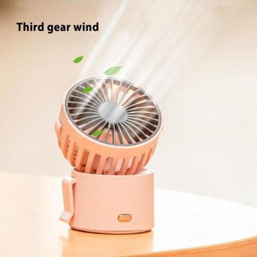 Portable Hanging Neck Fan Usb Rechargeable Small Clip Fan 2021battery Air Cooler Desktop Outdoor Handheld Fan