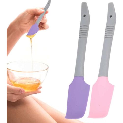 Silicone Hair Removal Wax Spatulas Waxing Applicator High Temperature Resistant Wax Spatula for Wax Heater Beauty Tool