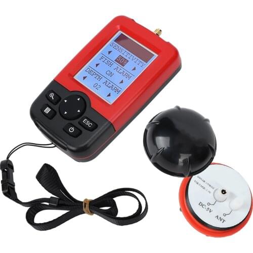 Upgraded Fishfinder 50m Wireless Fish Finder Fish Alarm Portable Sonar Sensor Fishing Lure Echo Sounder Find Fish