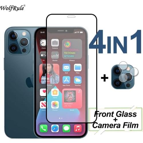 Full Cover Screen Protector For iPhone 13 Pro Max 12 Mini 11 SE 2020 X XR XS Tempered Glass Lens Film For iPhone 8 7 6 6S Plus