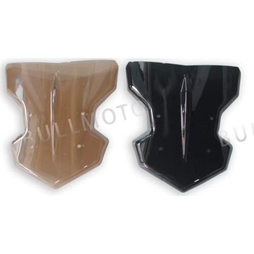 For Yamaha MT09 FZ MT 2017 2018 2019 2020 with Bracket Motorcycle accessories Windshield Windscreen Set Screen Protector