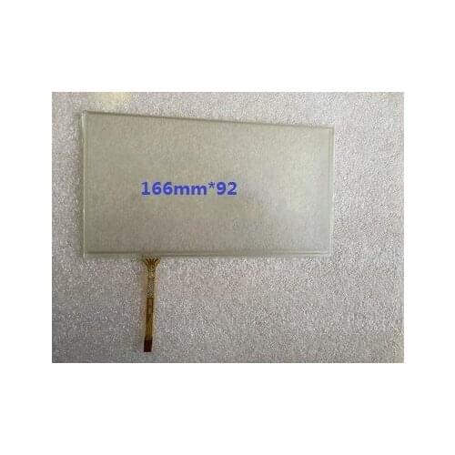 10pcs/lot New 6.95 inch 166*92 mm touch screen for car navigation touch panel