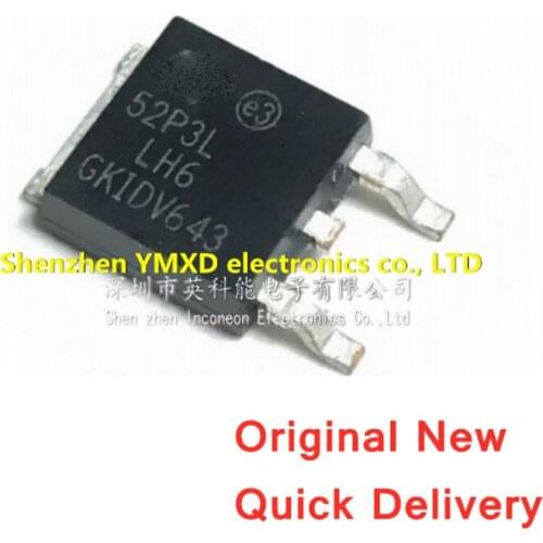 10Pcs/Lot New STD52P3LLH6 Patch TO-252 P Channel -30V -52A MOSFET Field Effect Tube