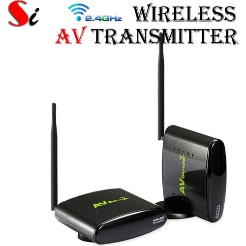 2.4GHz AV wireless transmitter, range 350 Meters, IR extender PAT-260